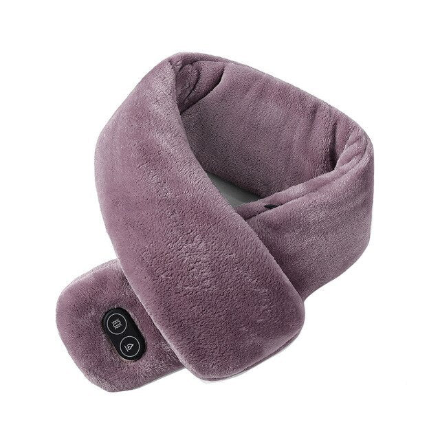 FlexiWarm Heated Scarf - 3  Heat Settings & USB Powered